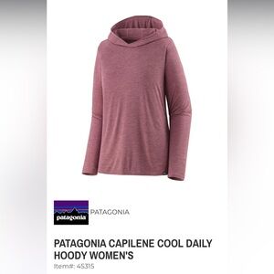 Patagonia Capilene Cool Daily Hoody - pink